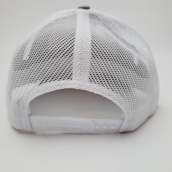 Red Man Patch Richardson 112 Trucker Mesh Snapback Cap Hat - Picture 4 of 4